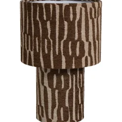 Tafellamp Neth Bruin/Off-white