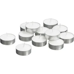 Theelichten 100 Stuks Wit