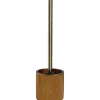 Toiletborstelhouder Goud Ribbel