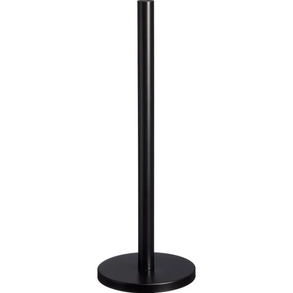Toiletrolhouder Metaal Zwart 43x15x15 cm