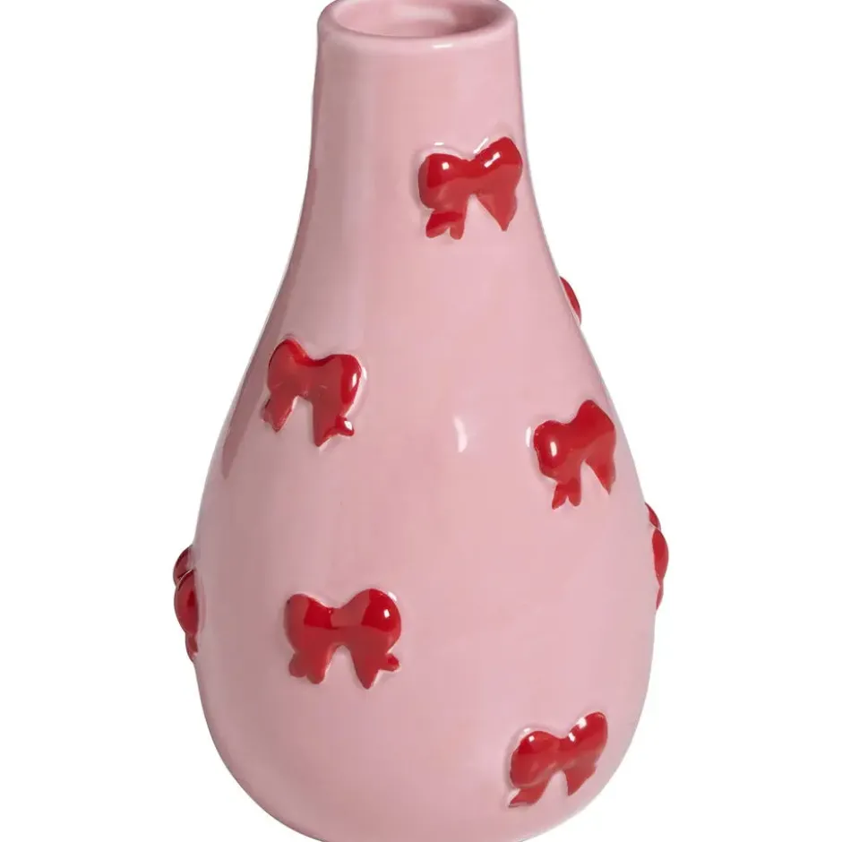 Vaas Strikjes Roze