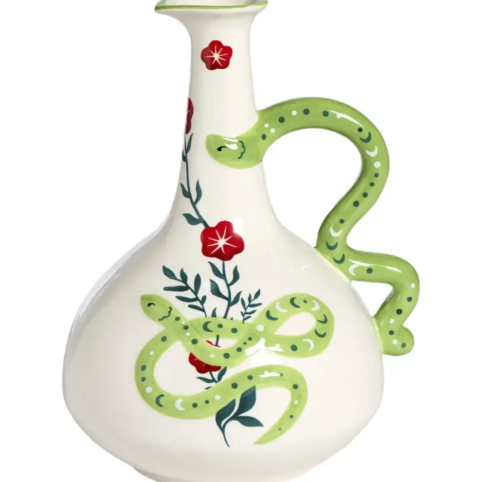Vaas Yves Wit/Groen