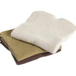 Vaatdoekjes Nordic Katoen Beige - 3 Stuks