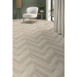 Vinyl Clarks Licht Eiken Visgraat