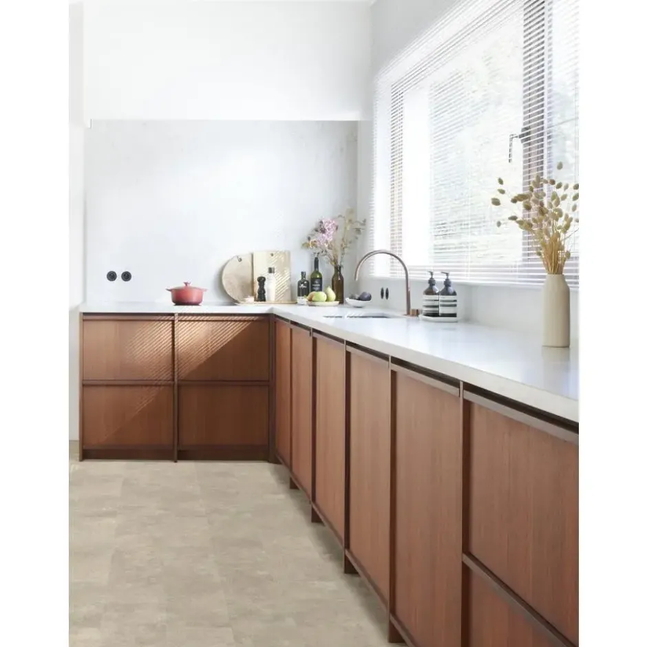 Vinyl Travis Beige Tegellook