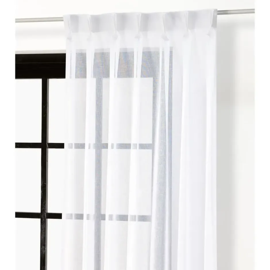 Vitrage Sien Wit 300 cm