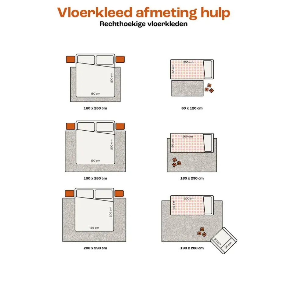 Vloerkleed Avon Beige 190x280 cm