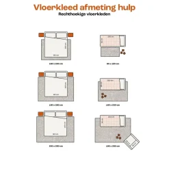 Vloerkleed Boise Grijs 160x230 cm