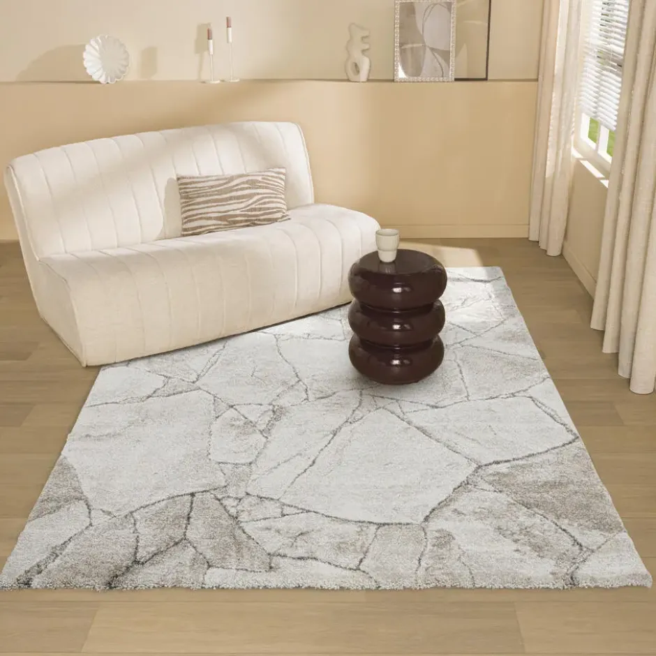 Vloerkleed Caves Zand 160x230 cm