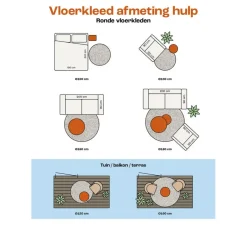 Vloerkleed Foxy Bubbels Grijs
