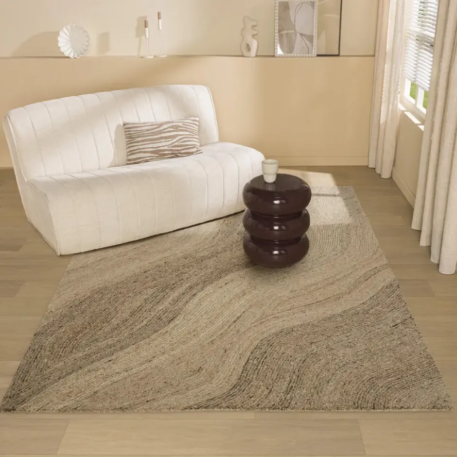 Vloerkleed Loomis Bruin 190x280 cm