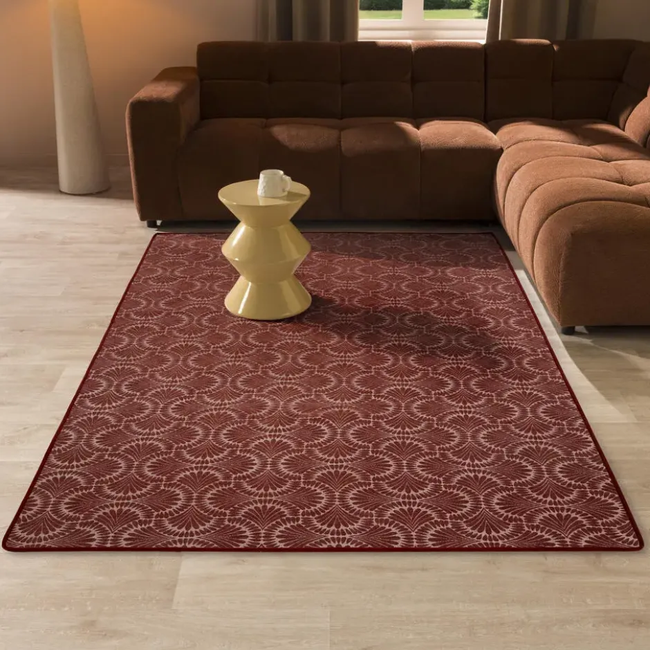 Vloerkleed Selby Bordeaux 180x290 cm