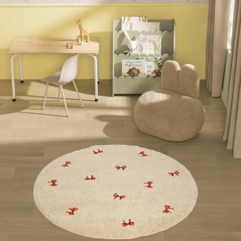 Vloerkleed Strikjes Naturel