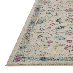 Vloerkleed Tereza Bloem Grijs 160x230 cm