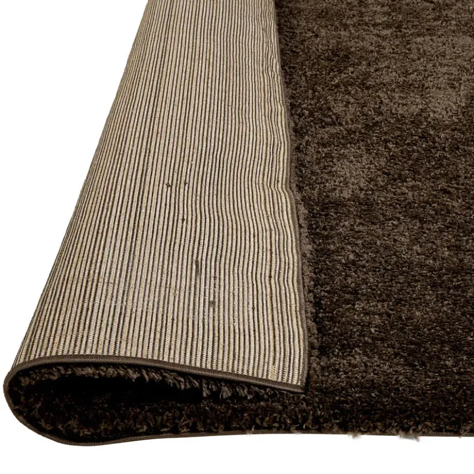 Vloerkleed Velva Donker Bruin 160x230 cm
