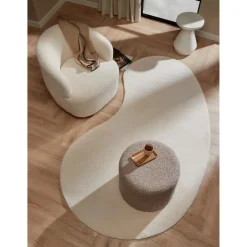 Vloerkleed Wells Off-White