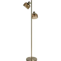 Vloerlamp Vari Goud/Bruin