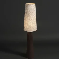 Vloerlamp Zelus Donker Bruin