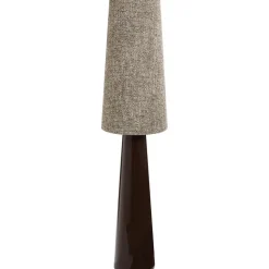 Vloerlamp Zelus Donker Bruin