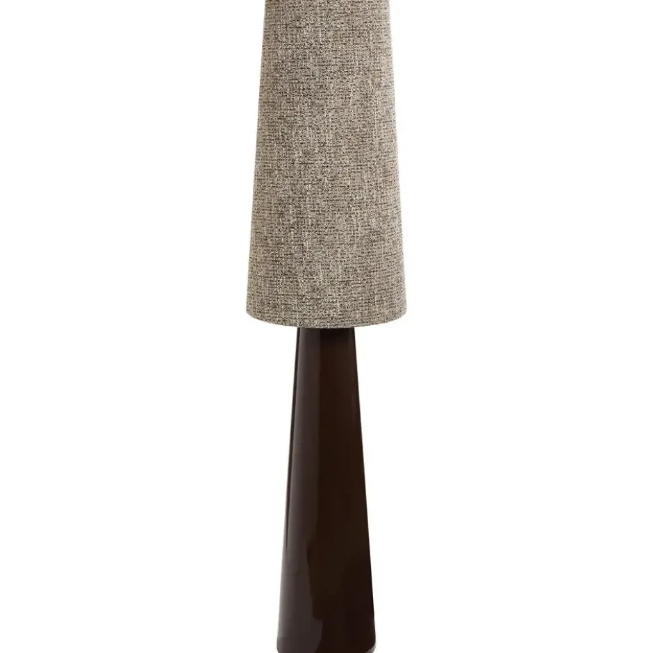 Vloerlamp Zelus Donker Bruin