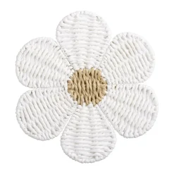 Wanddecoratie Flower Wit