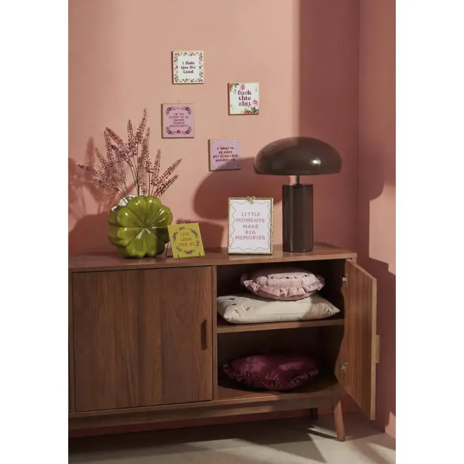 Wanddecoratie Hart Goud