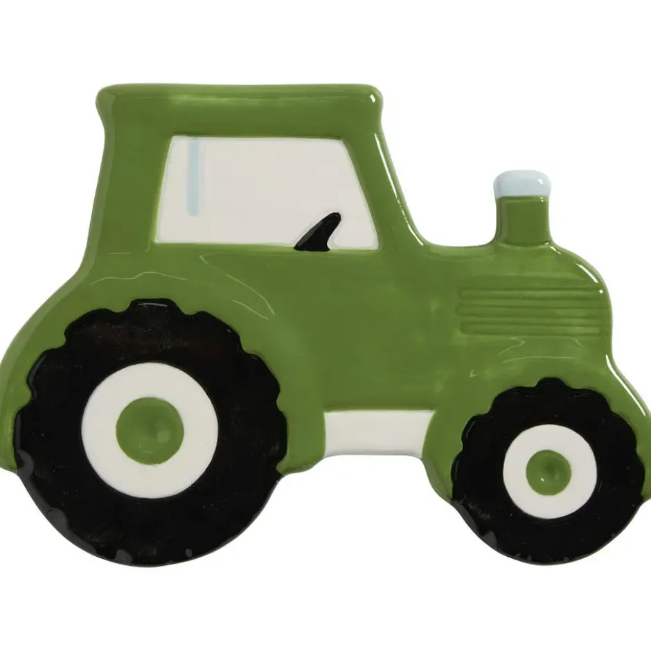 Wanddecoratie Tractor Groen