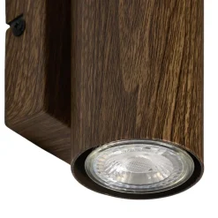 Wandlamp Melia Walnoot