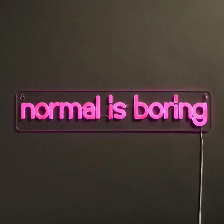 Wandlamp Neon Normal Roze