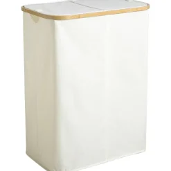 Wasmand Duo Bamboo 58 Liter Naturel